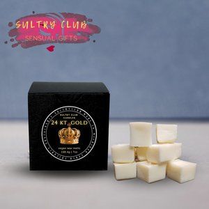 24 Kt Gold Wax Melts or Travel Candle